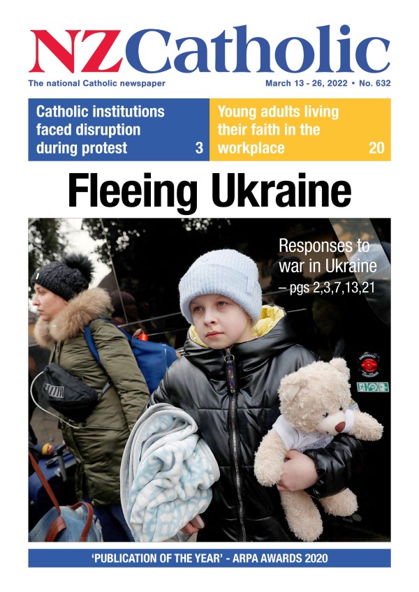 Cover of the NZ Catholic magazine
