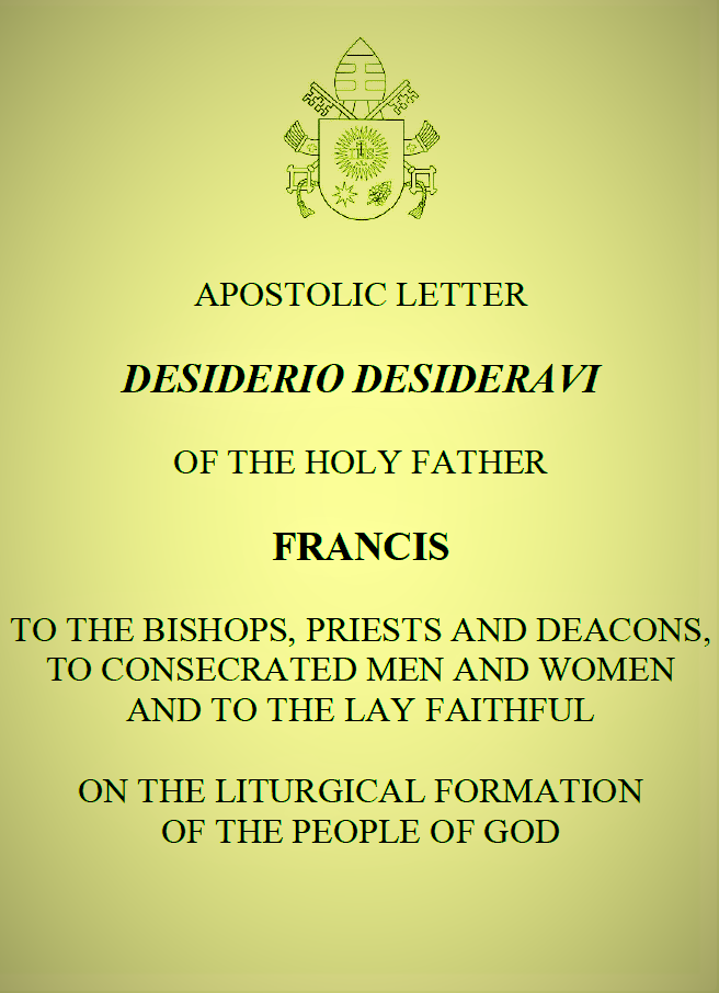 Apostolic Letter cover 